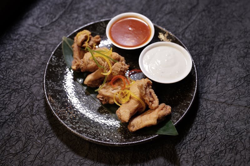 crispy buffalo chicken wings appetizer
