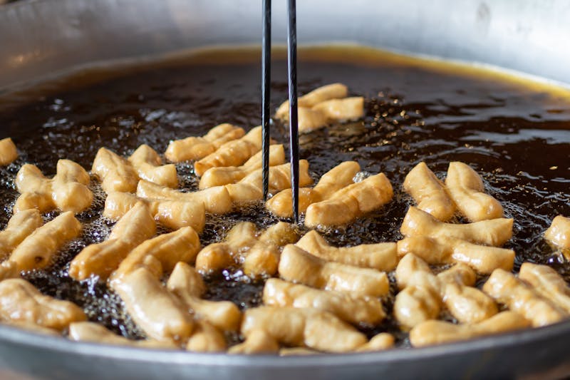 golden fried mozzarella sticks appetizer